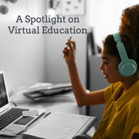 a spotlight on virtual education