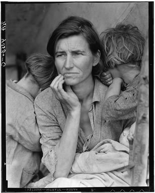 dorothea lange_destitute pea pickers