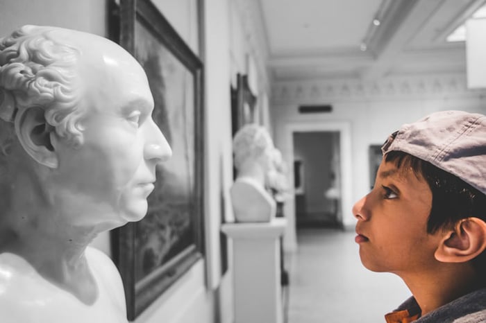 Boy in Museum